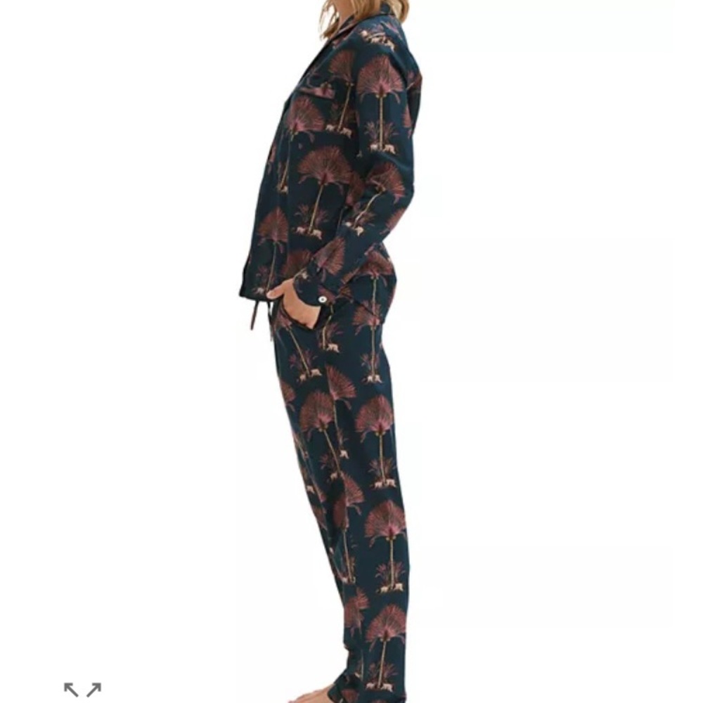 Desmond & Dempsey Ravenela Print Pajama Set